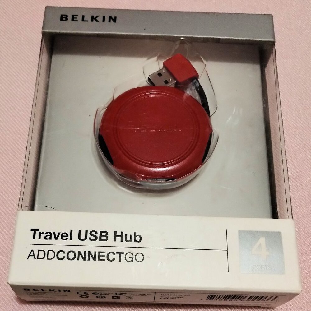 Belkin 4-port Travel USB Hub